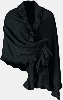 PURSET Dreieckstuch In Schwarz