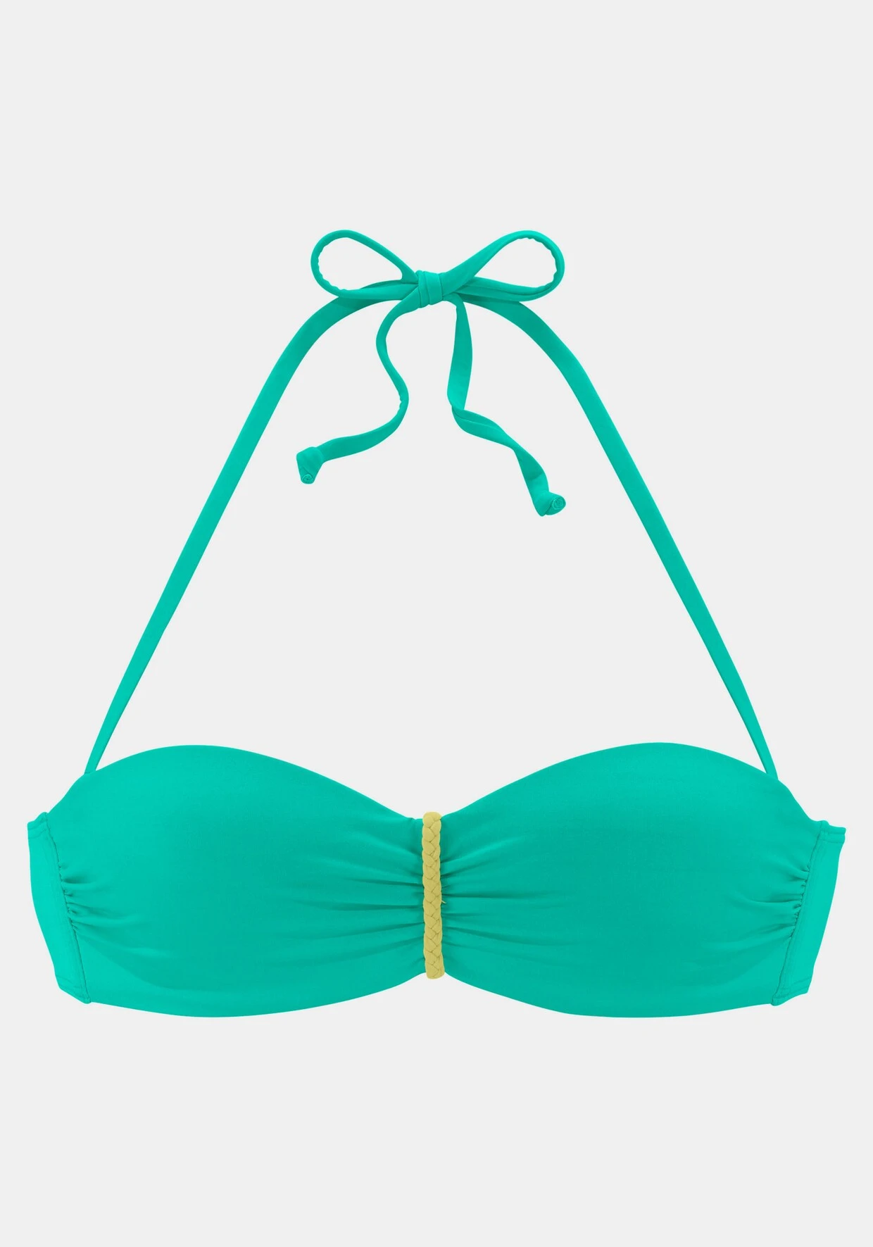 Venice Beach Bügel-Bandeau-Bikini-Top In Mint – Bild 2