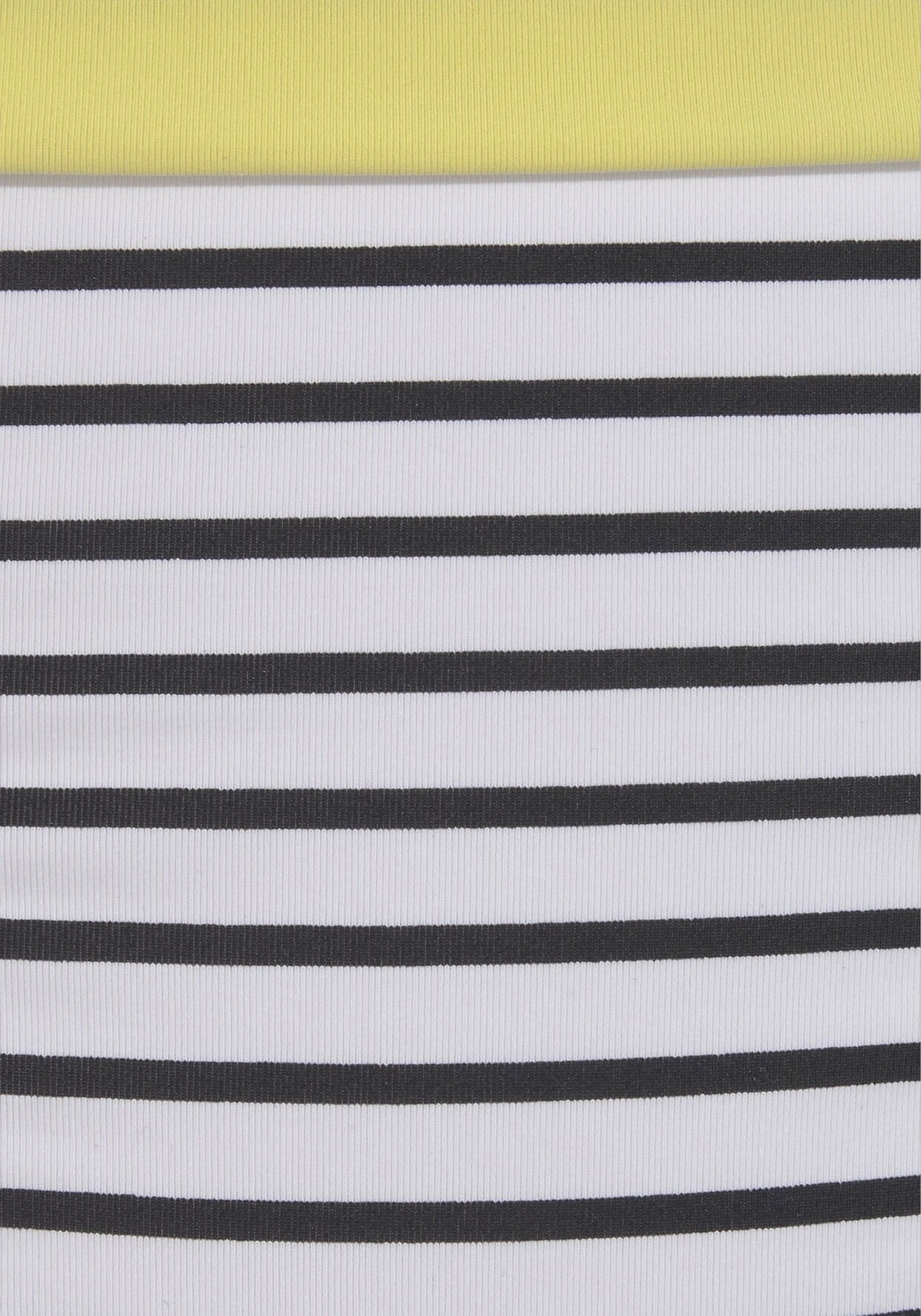 Venice Beach Bikini-Hose In Schwarz-weiß-limette – Bild 5