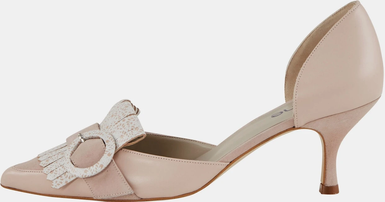 Heine Pumps In Rosé-weiß