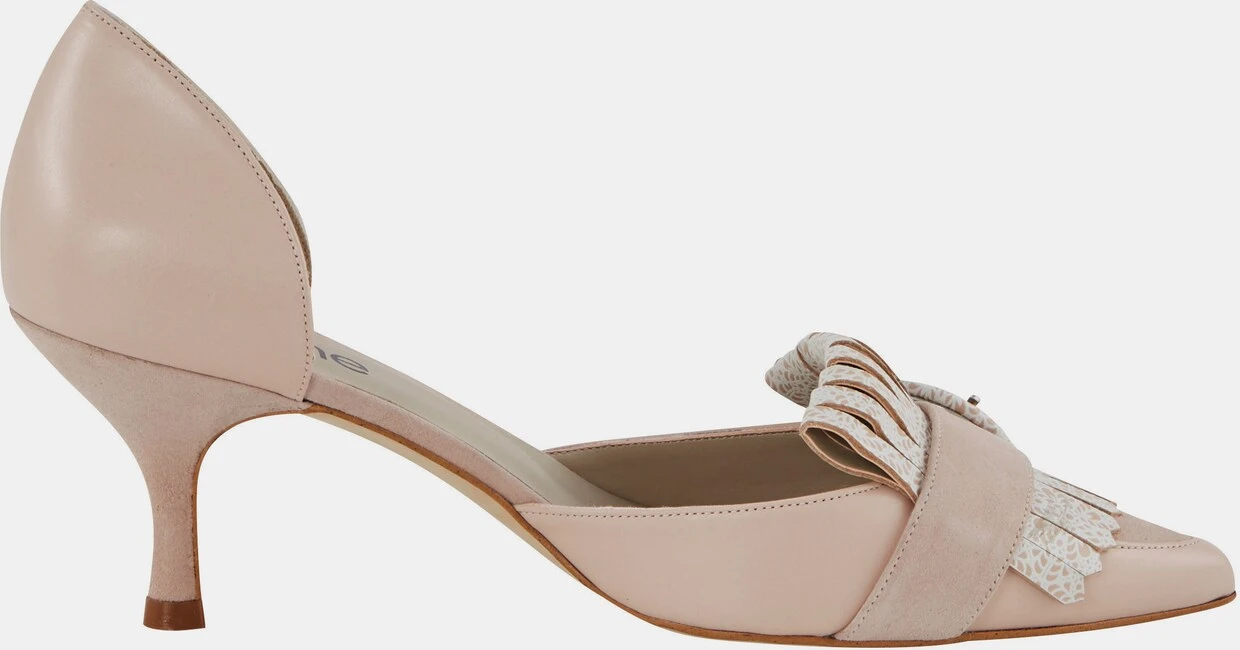 Heine Pumps In Rosé-weiß – Bild 3