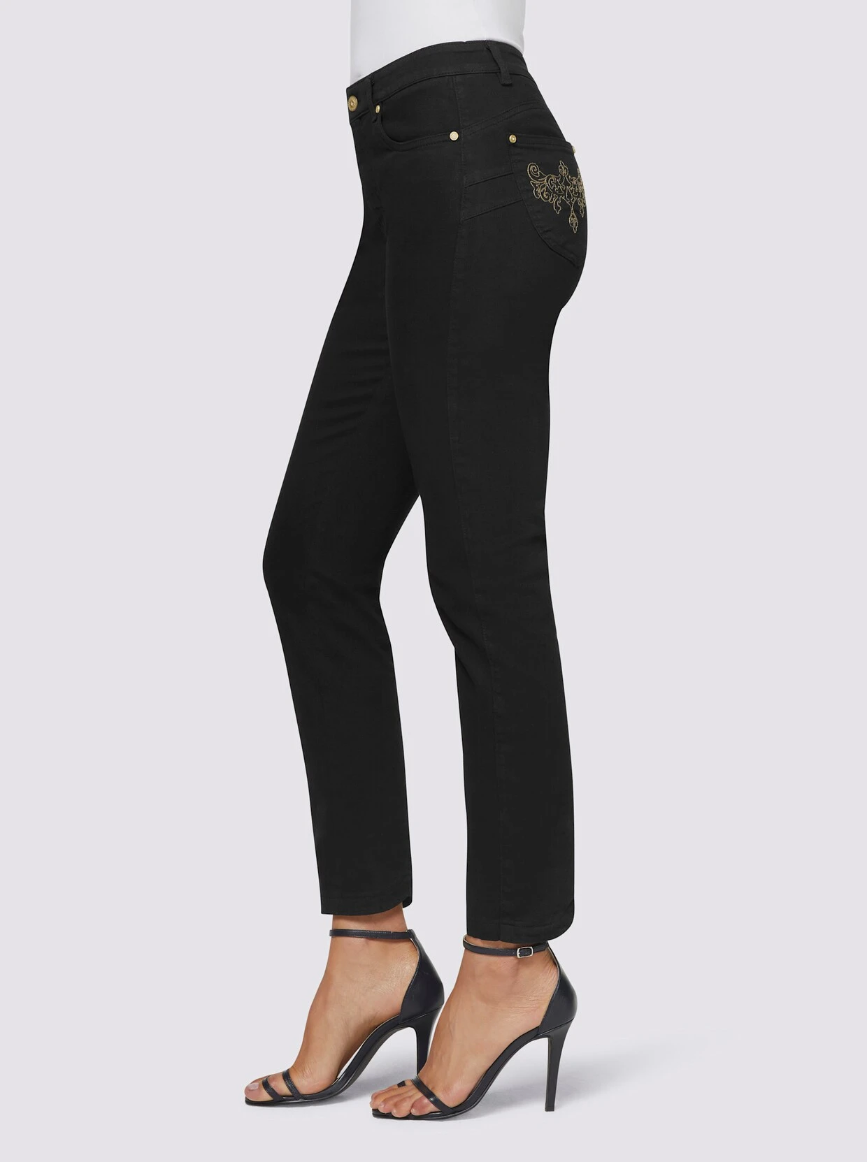 Heine Jeans In Schwarz – Bild 2