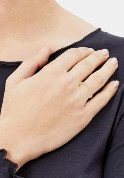 S.Oliver Fingerring In Gelbgoldfarben