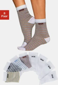 H.I.S Socken In Bunt-weiß