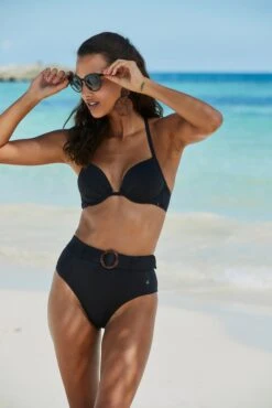 S.Oliver Push-Up-Bikini-Top In Schwarz