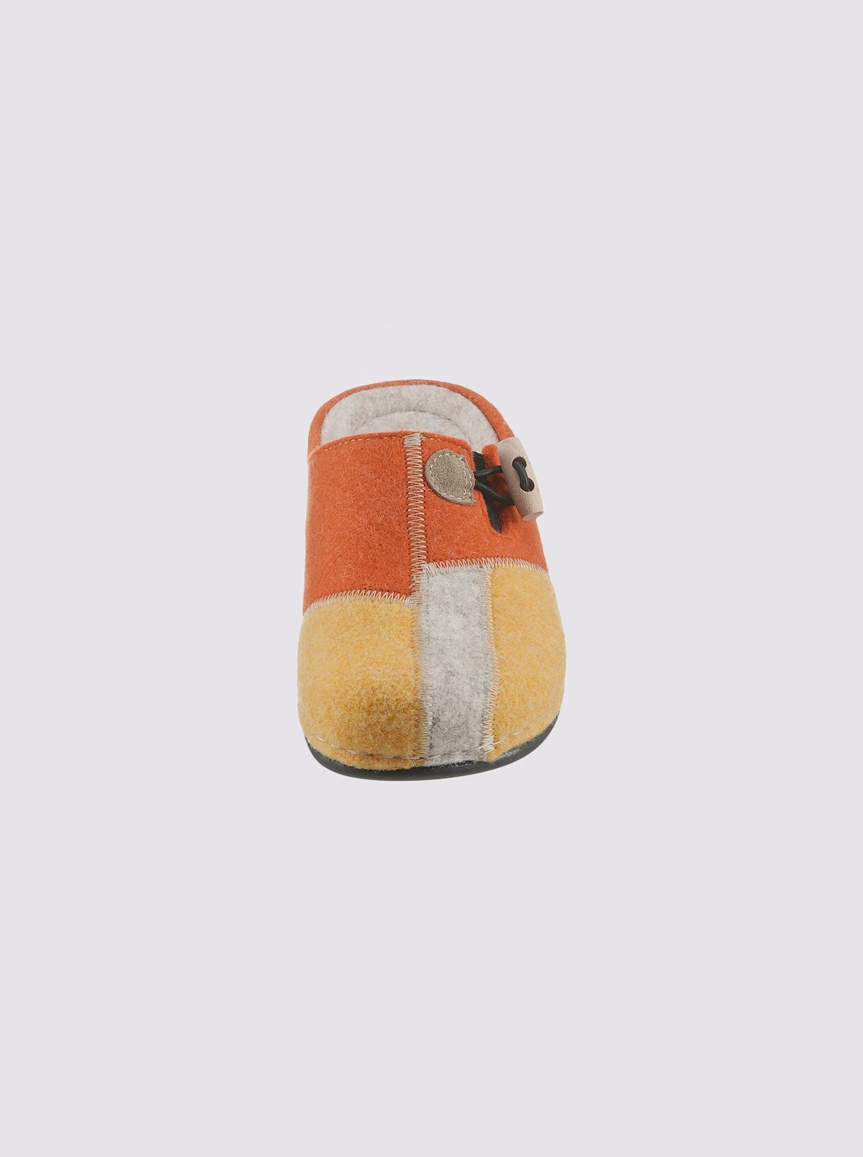 Dr. Feet Pantoffel In Orange – Bild 2