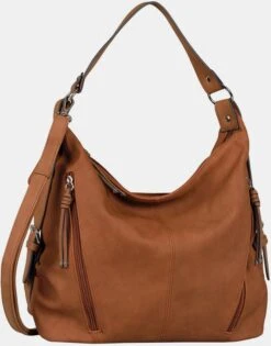 TOM TAILOR Hobo In Cognac