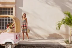 Heine Druck-Kleid In Bunt