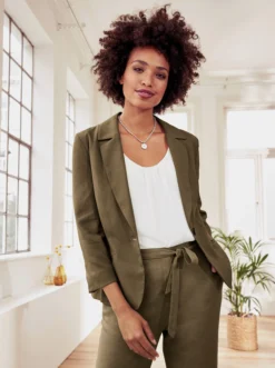 Heine Blazer In Oliv