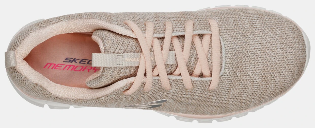Skechers Sneaker In Beige-rosa – Bild 2