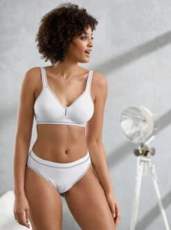 Wäschepur Komfort-BH Ohne Bügel In Weiß