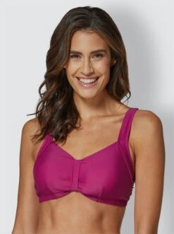 Feel Good Bikini-Oberteil In Magenta