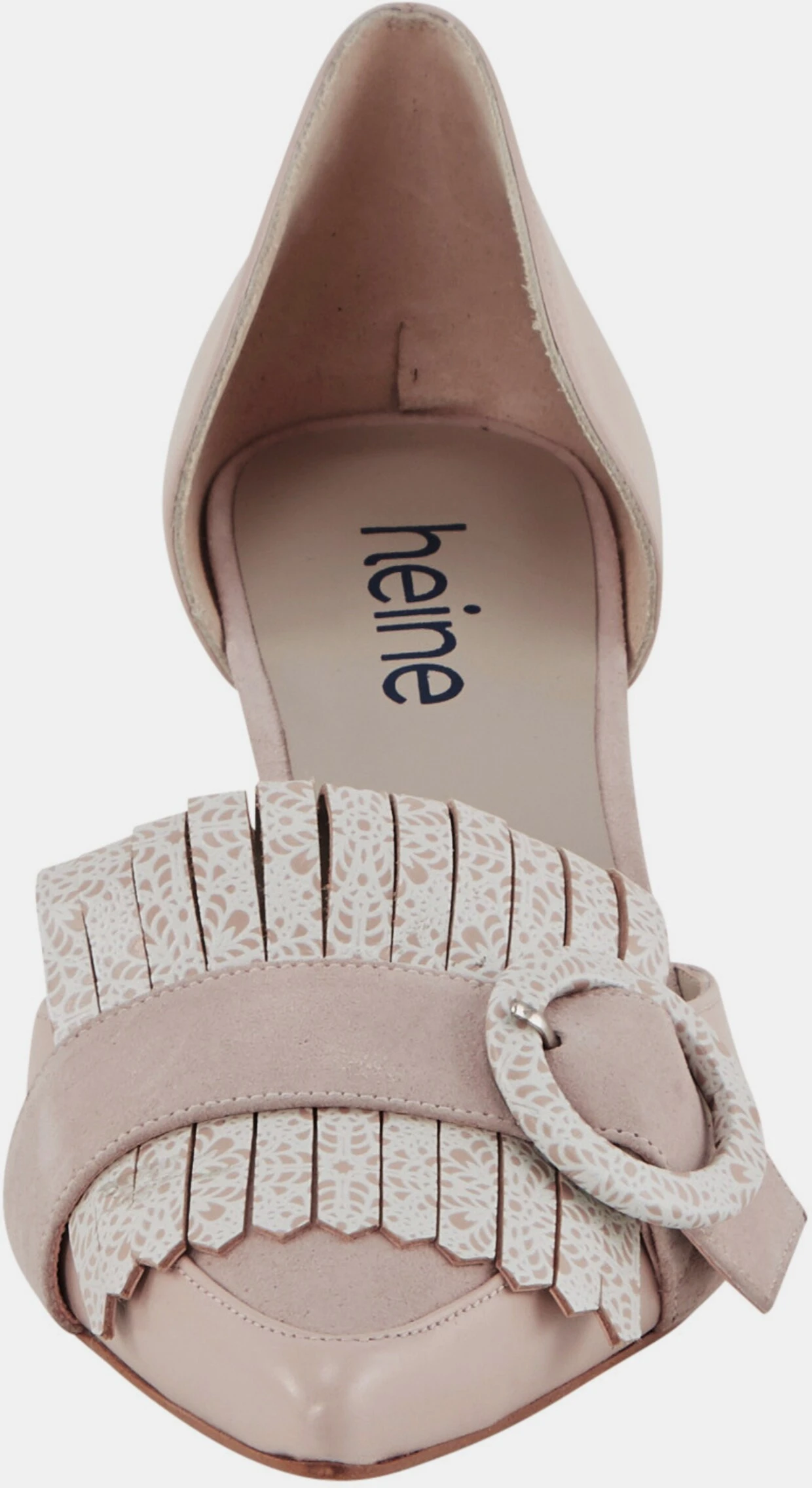 Heine Pumps In Rosé-weiß – Bild 2