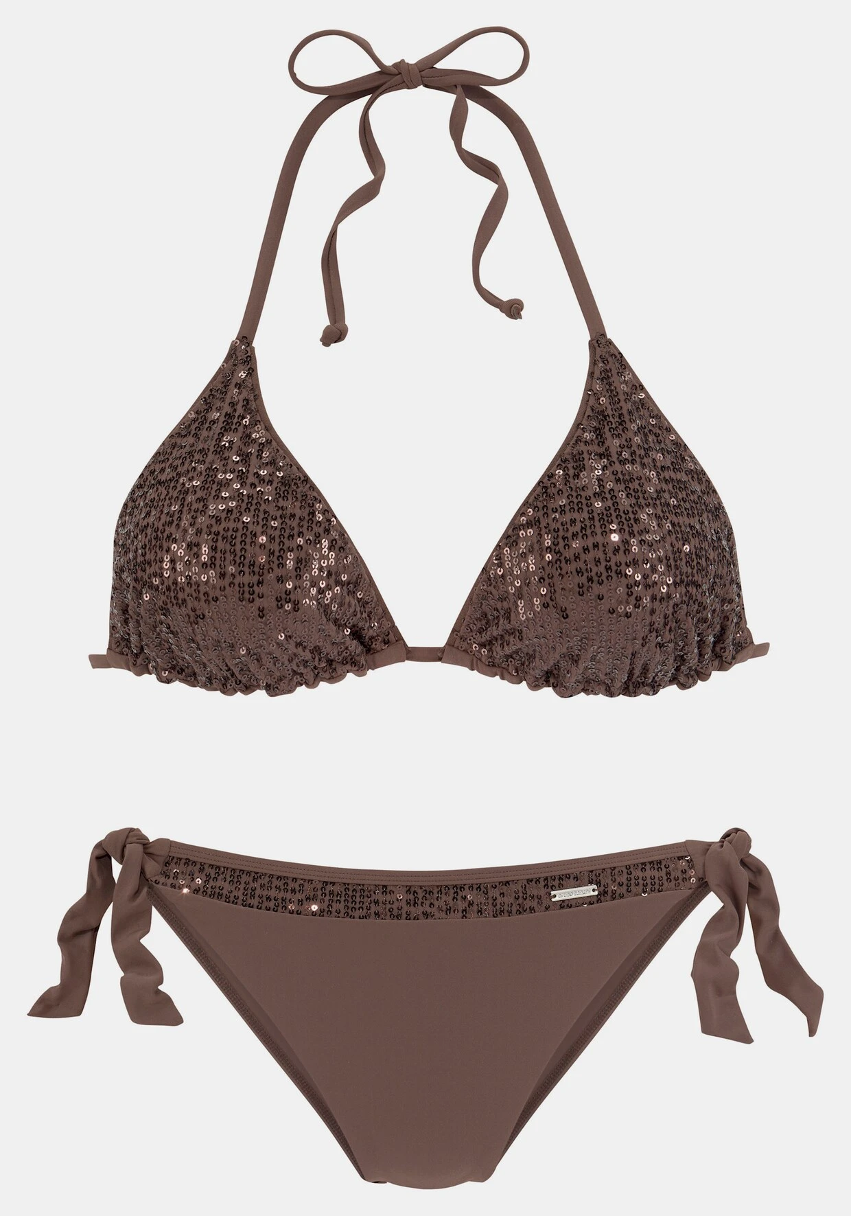 Bruno Banani Triangel-Bikini In Coffee – Bild 2