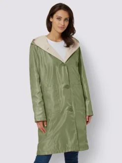 Funktionsmantel In Schilf-sand