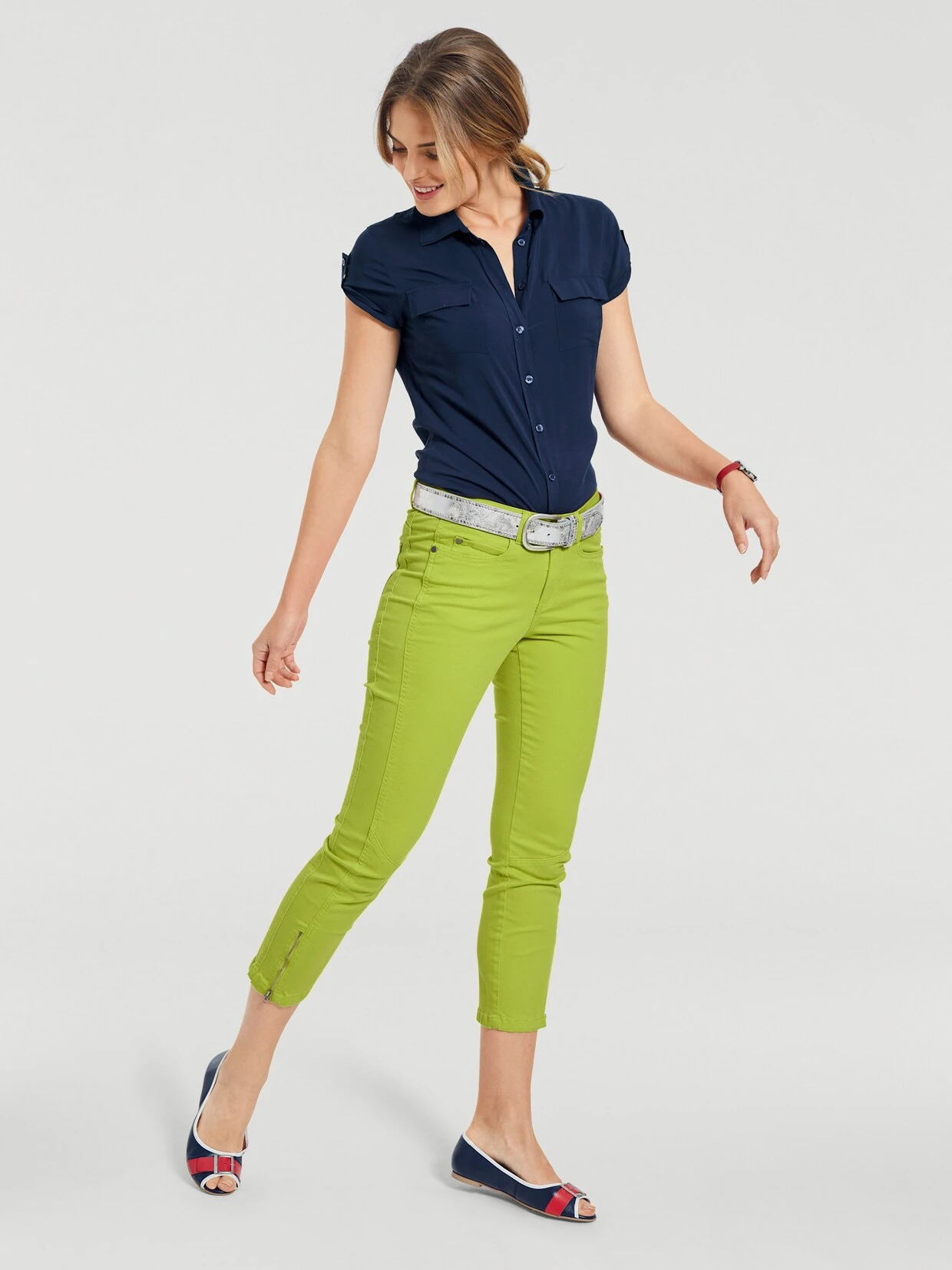 Heine Bauchweg-Hose In Kiwi – Bild 3