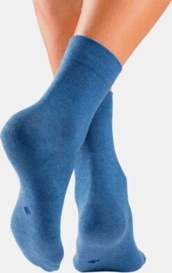 H.I.S Basicsocken In 2x Schwarz, 2x Blau, 2x Blau-meliert, 2x Jeans-meliert, 2x Weiß
