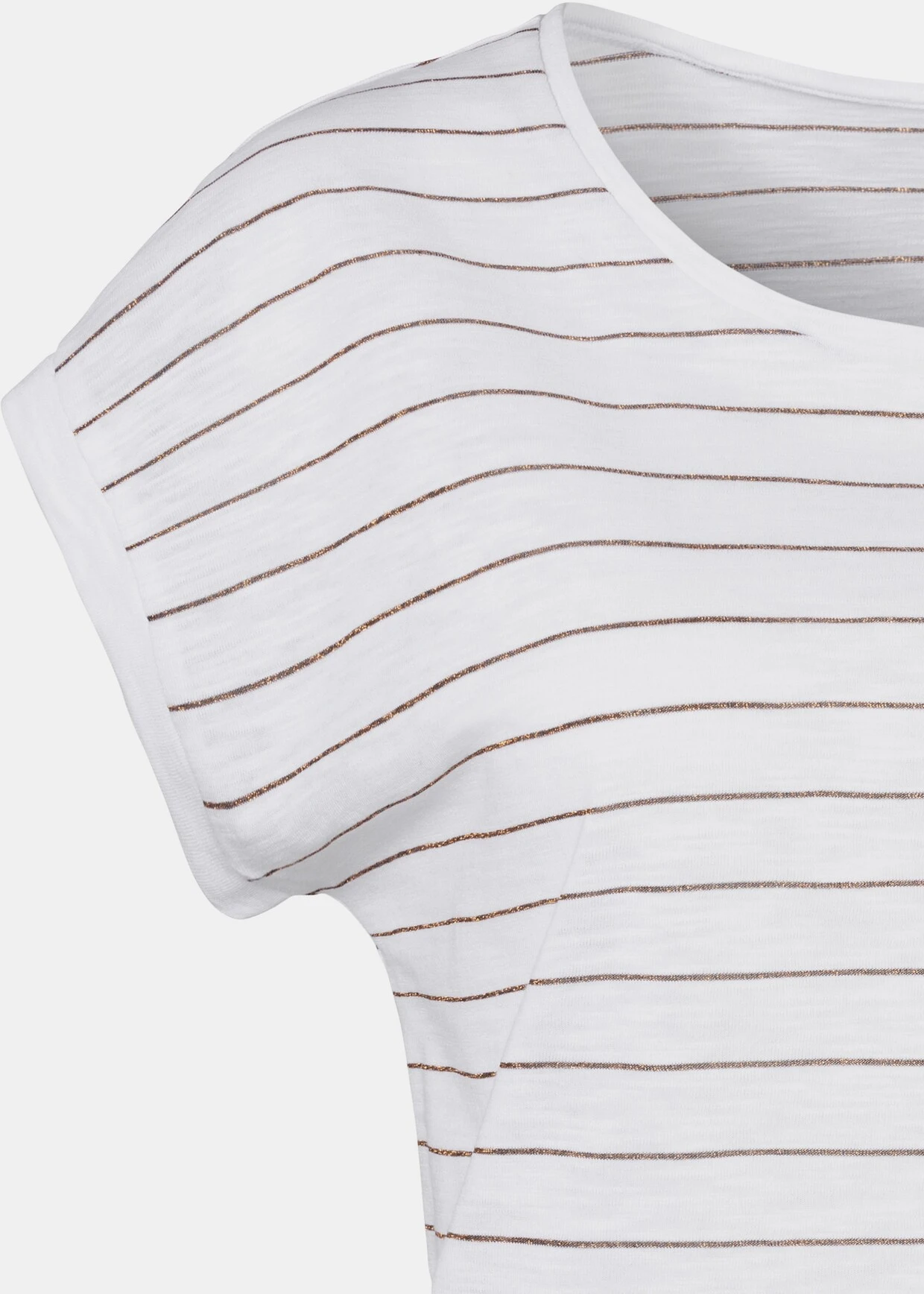 Vivance T-Shirt In Weiß, Schwarz – Bild 3