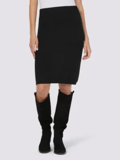 Heine Strickrock In Schwarz