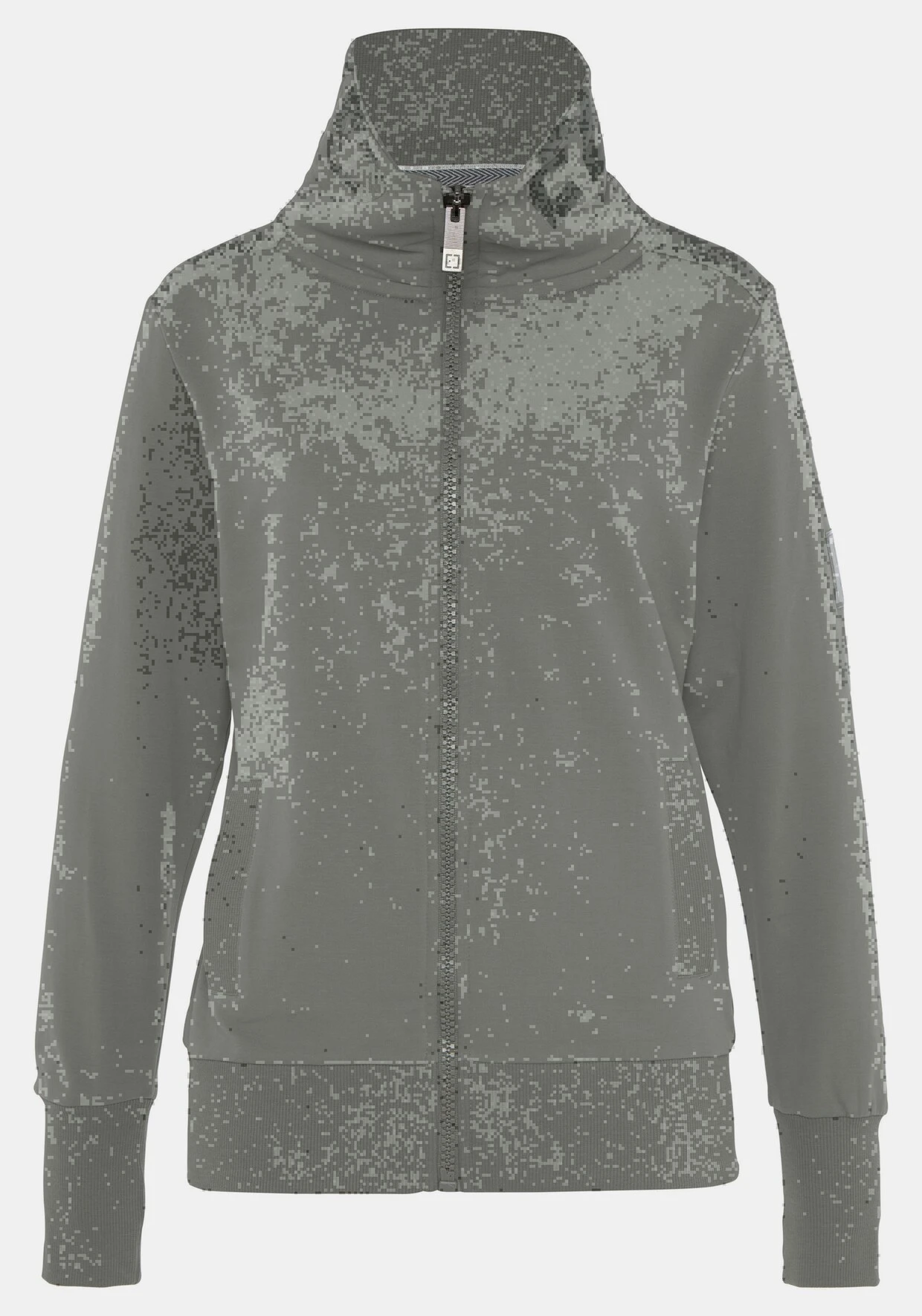 Elbsand Sweatjacke In Grün – Bild 2