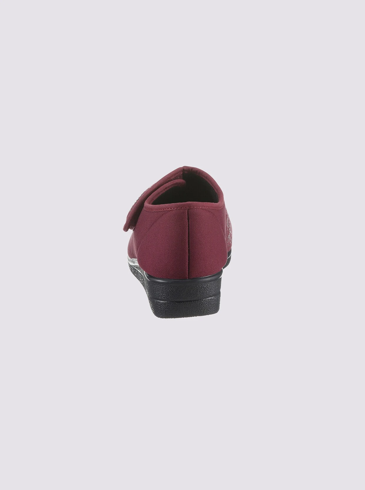 Hausschuh In Bordeaux – Bild 4