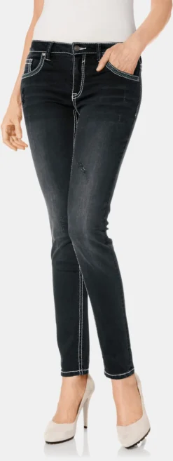 Heine Jeans In Black Denim