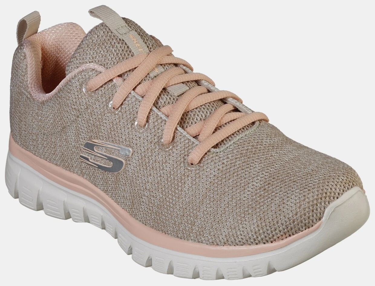 Skechers Sneaker In Beige-rosa – Bild 4
