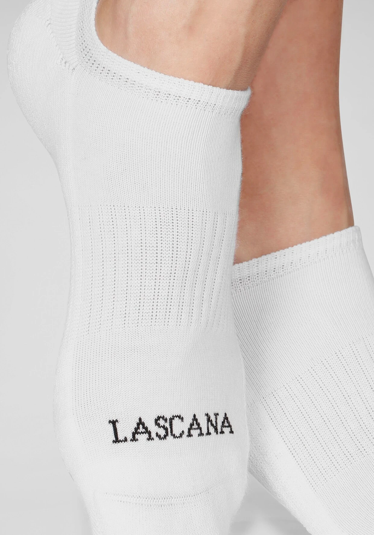 LASCANA ACTIVE Sneakersocken In 7x Weiß – Bild 4