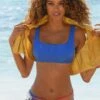 Sunseeker Bustier-Bikini-Top In Blau