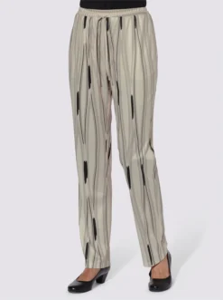 Jerseyhose In Sand-gewellt