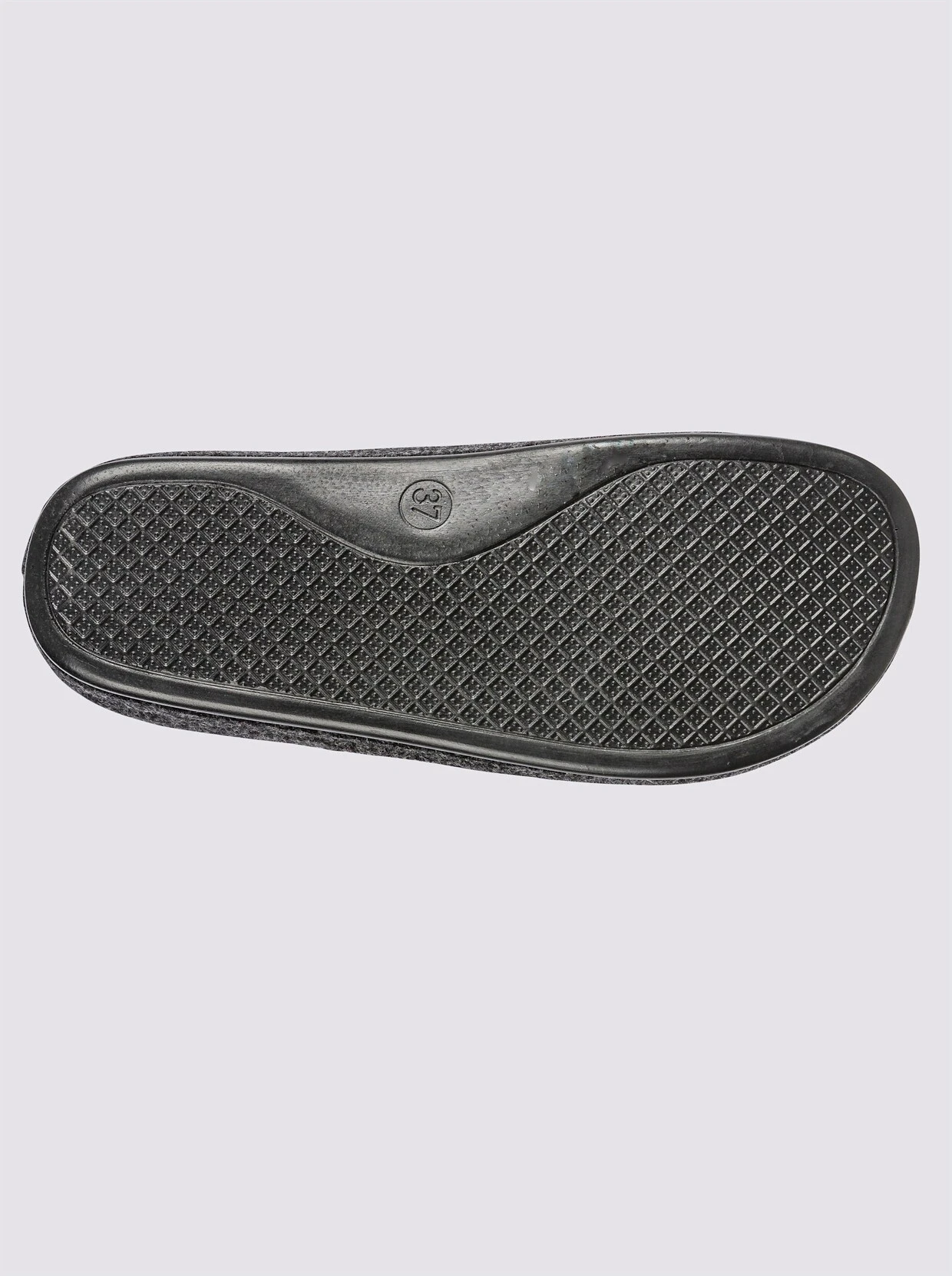 Dr. Feet Hausschuh In Anthrazit – Bild 6