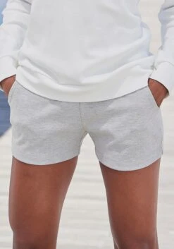 Bench. Relaxshorts In Hellgrau-melange