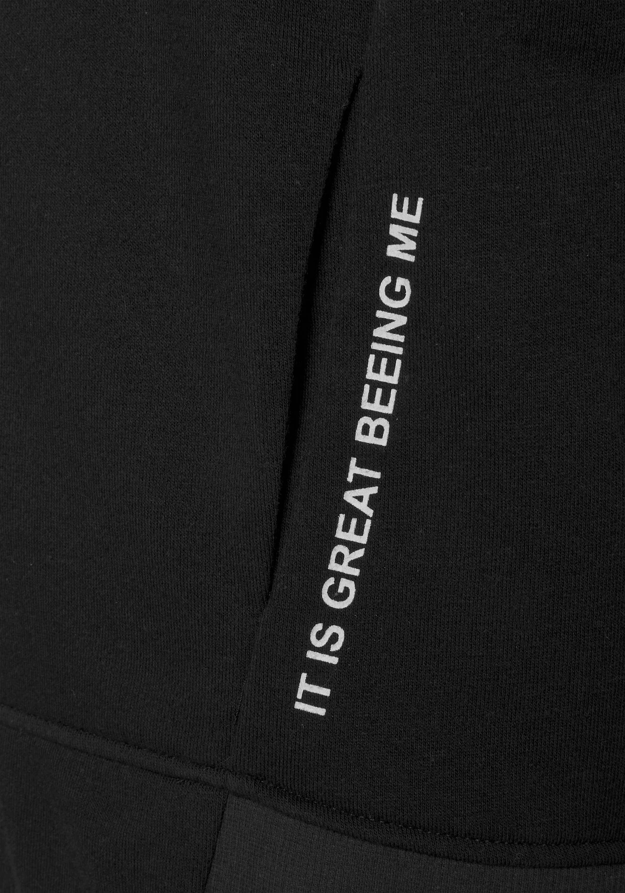 Buffalo Kapuzensweatjacke In Schwarz – Bild 3