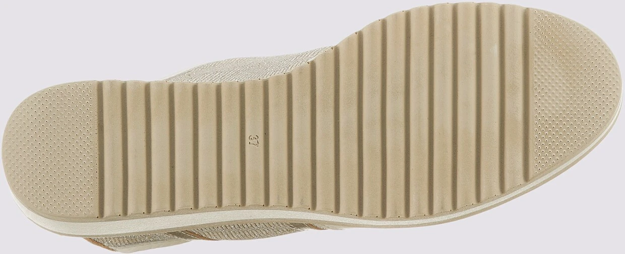 Heine Sneaker In Creme-goldfarben – Bild 6