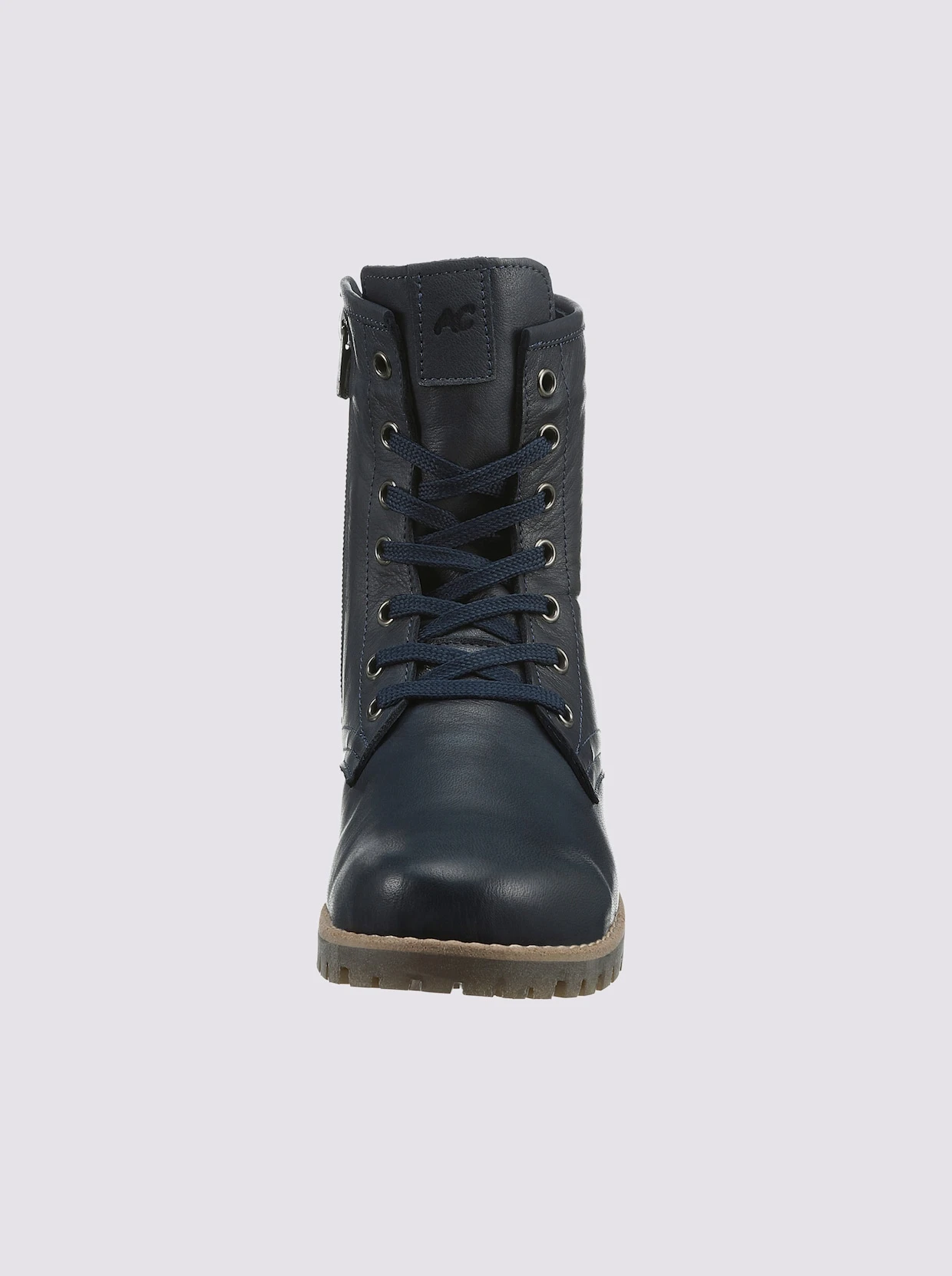 Andrea Conti Schnürstiefelette In Blau – Bild 2