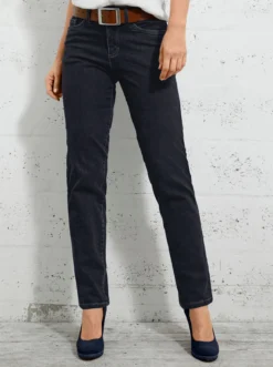 5-Pocket-Jeans In Schwarz