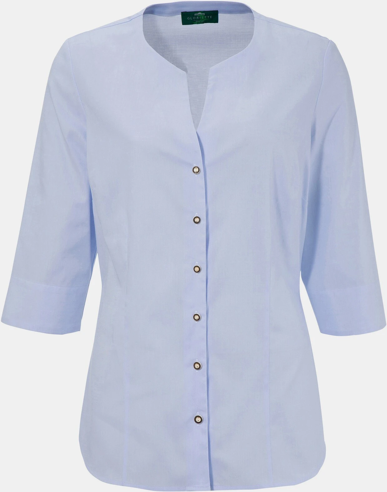 Gloriette Trachtenbluse In Blau