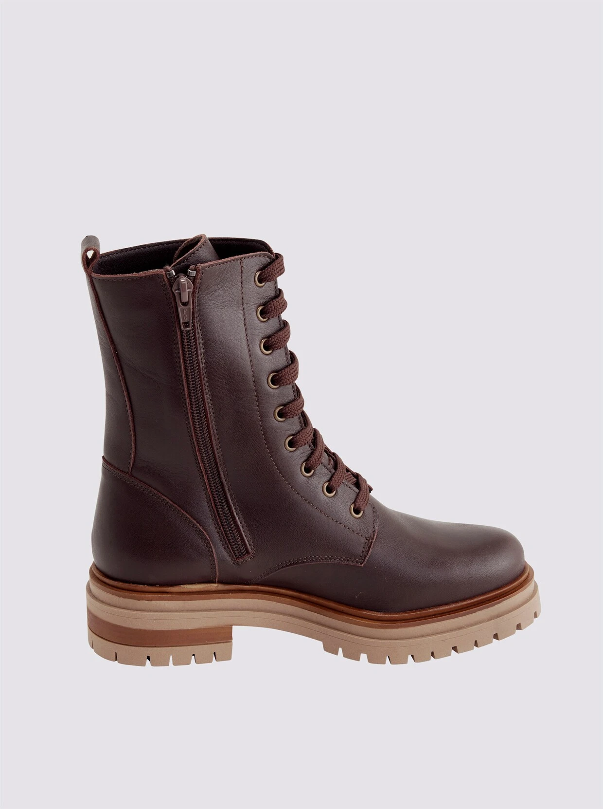 Heine Schnürstiefel In Braun – Bild 3