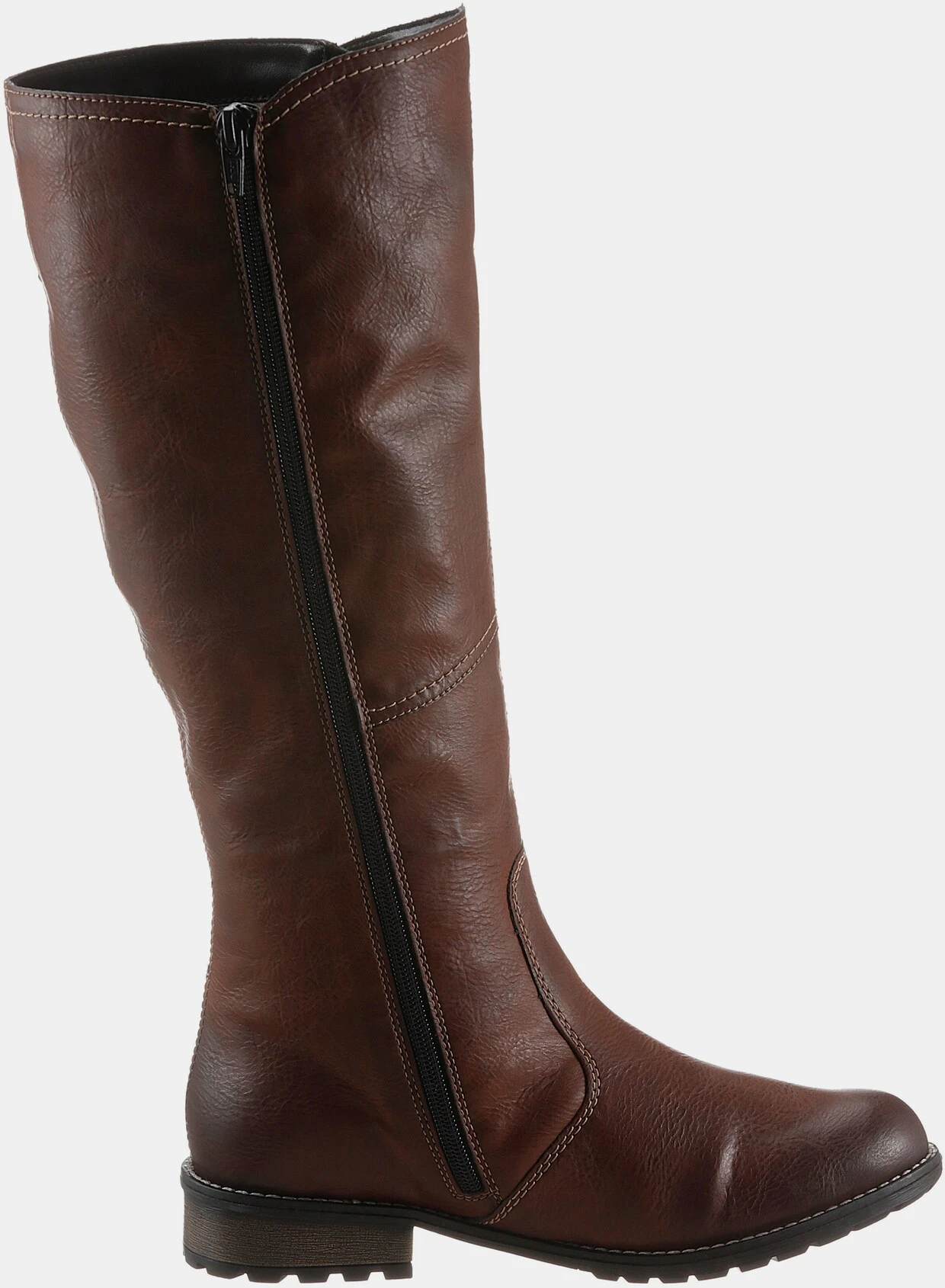 Remonte Stiefel In Cognac-used – Bild 3