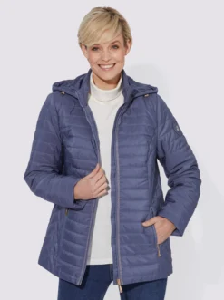 Steppjacke In Rauchblau