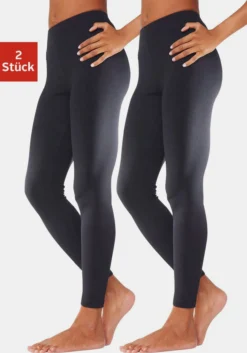 Leggings In Schwarz