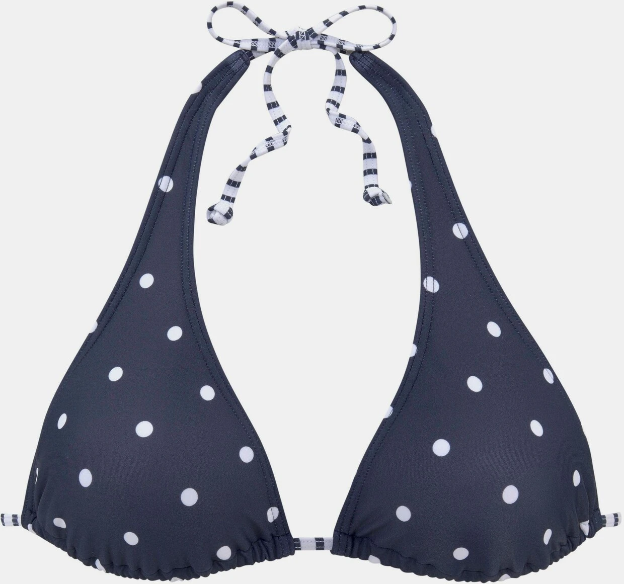 S.Oliver Triangel-Bikini-Top In Marine-weiß – Bild 2