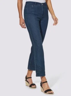 7/8-Jeans In Blue Stone