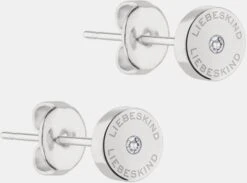 Liebeskind Berlin Paar Ohrstecker In Edelstahlfarben-weiß