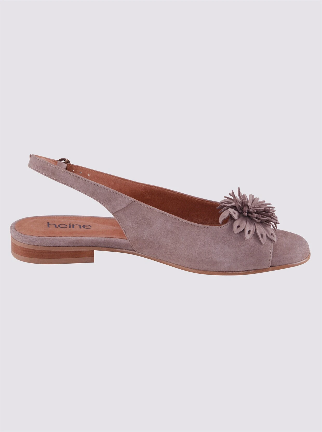 Heine Slingballerina In Taupe – Bild 6