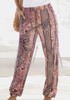 Buffalo Strandhose In Rosa-bedruckt