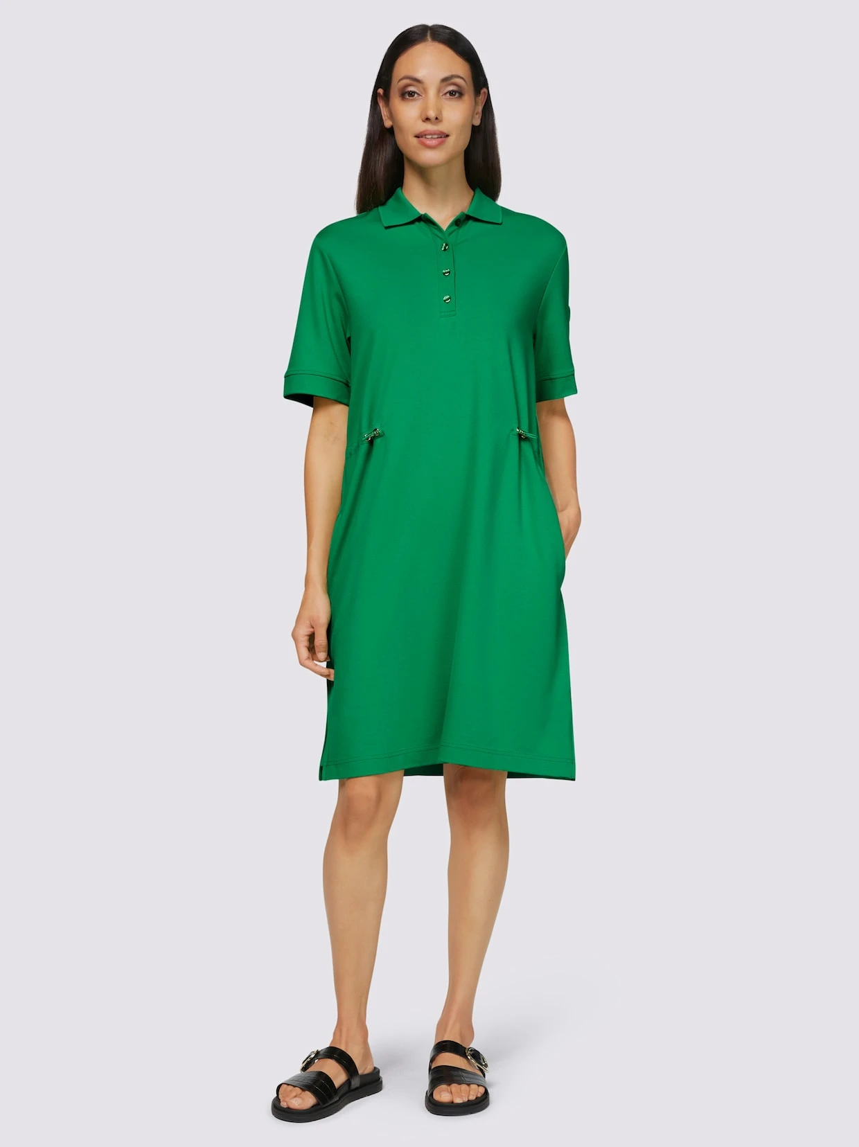 Heine Jersey-Kleid In Grasgrün – Bild 2