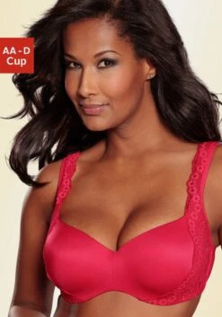 Nuance Schalen-BH In Himbeer