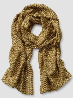 Heine Schal In Ocker