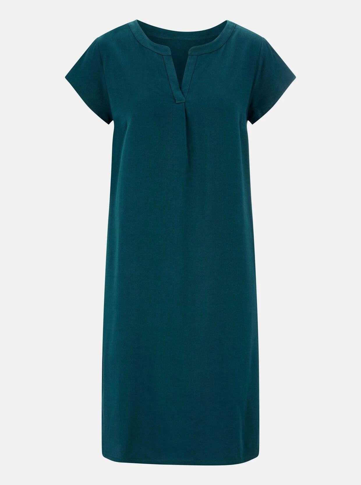 Tunikakleid In Dunkelgrün – Bild 3